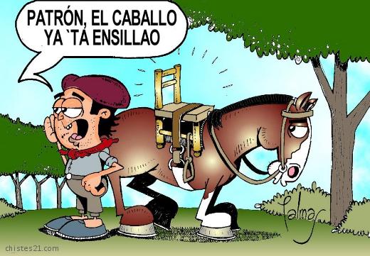 Así se ensilla un caballo