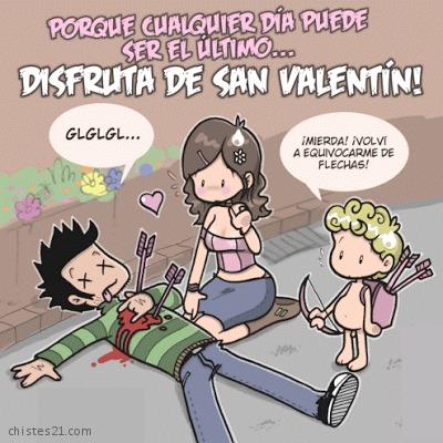 Cualquier día puede ser San Valentín