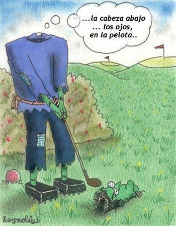 Jugar el golf