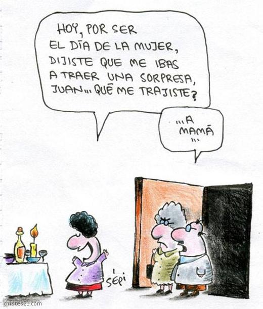 Sorpresa por el día de la Mujer