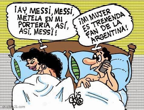 Fanática de Messi
