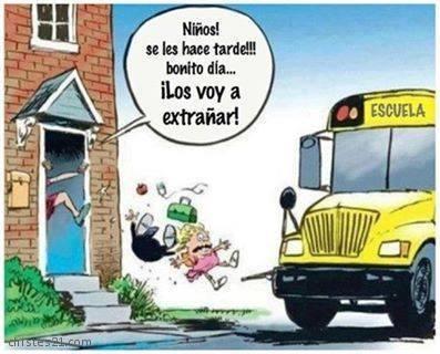 A la escuela