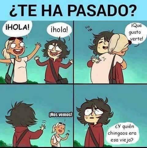 ¿Te ha pasado?