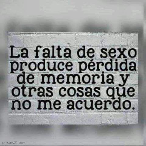 La falta de sexo