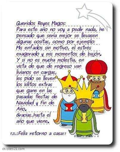 Queridos Reyes Magos