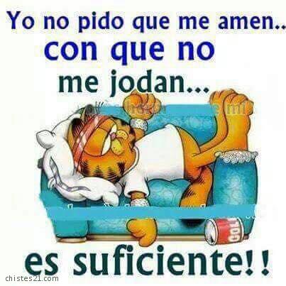 No me jodan