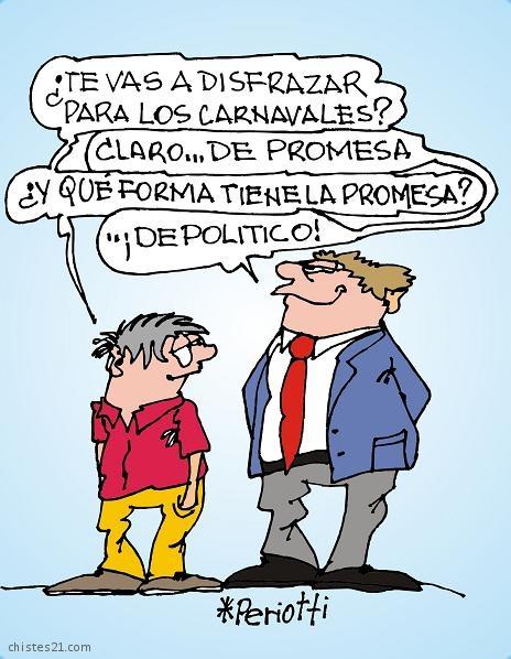 Disfraz de promesa