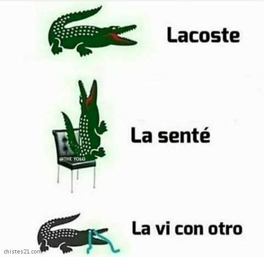 Cocodrilo Lacoste