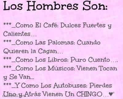 Los hombres