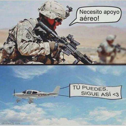 Apoyo aéreo 