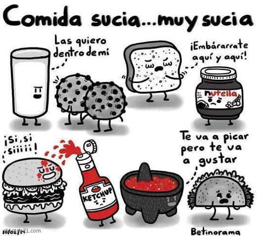 Comidas sucias 