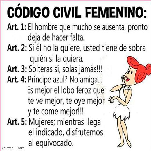 Código Civil Femenino
