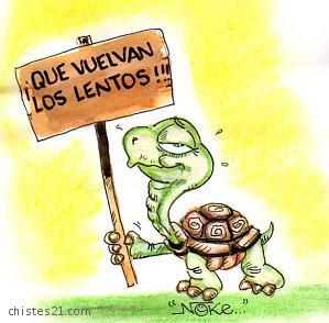 Que vuelvan los lentos
