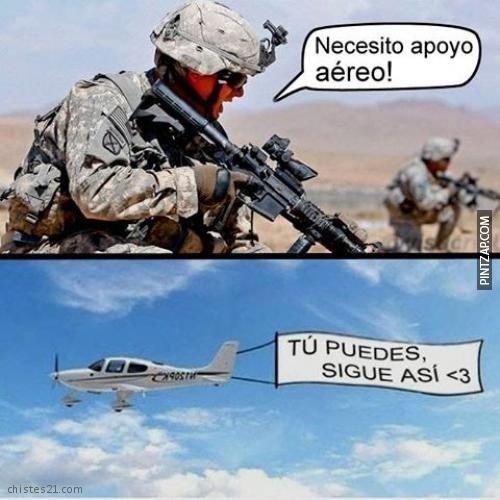 Apoyo aéreo