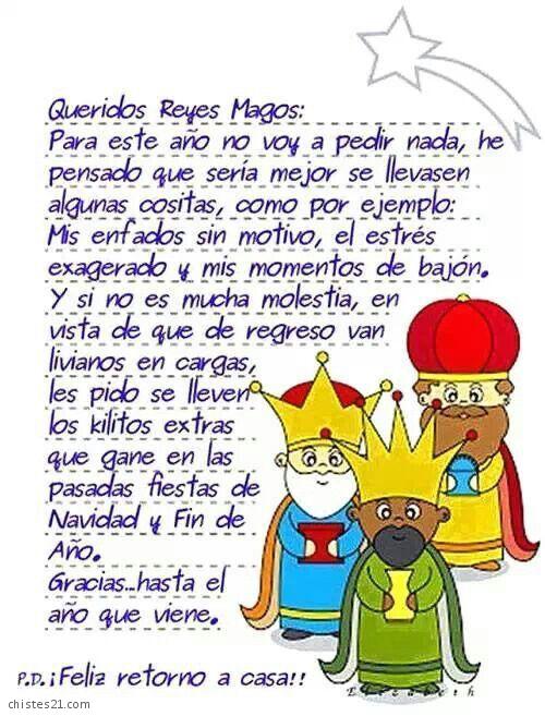 Carta a los Reyes Magos
