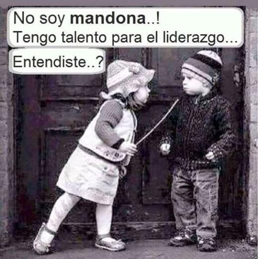 No soy mandona