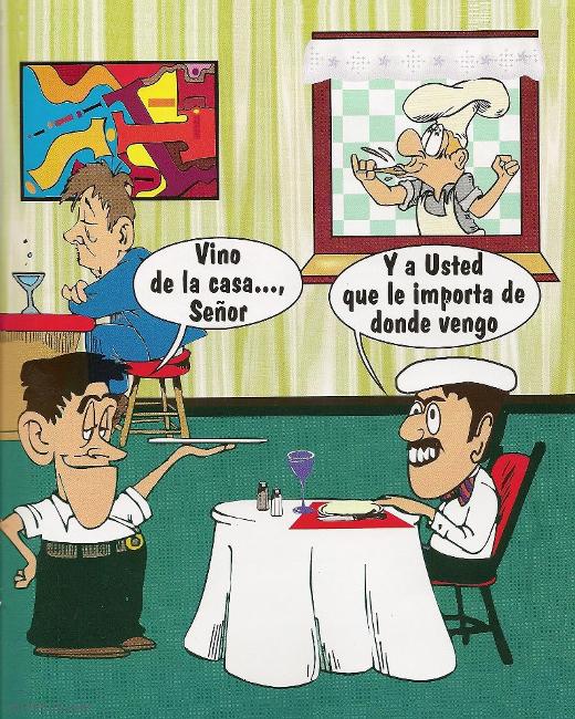 Vino de la casa 
