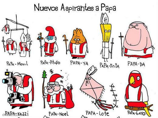 Nuevos candidatos a Papa