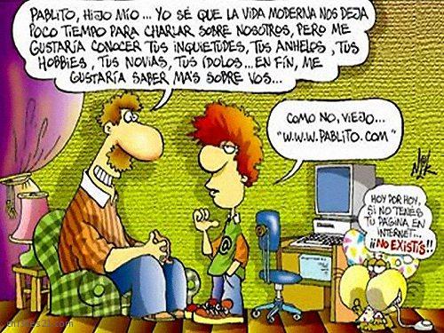 Charla de padre e hijo