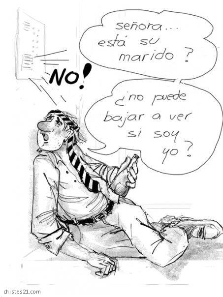 ¿Está su marido?
