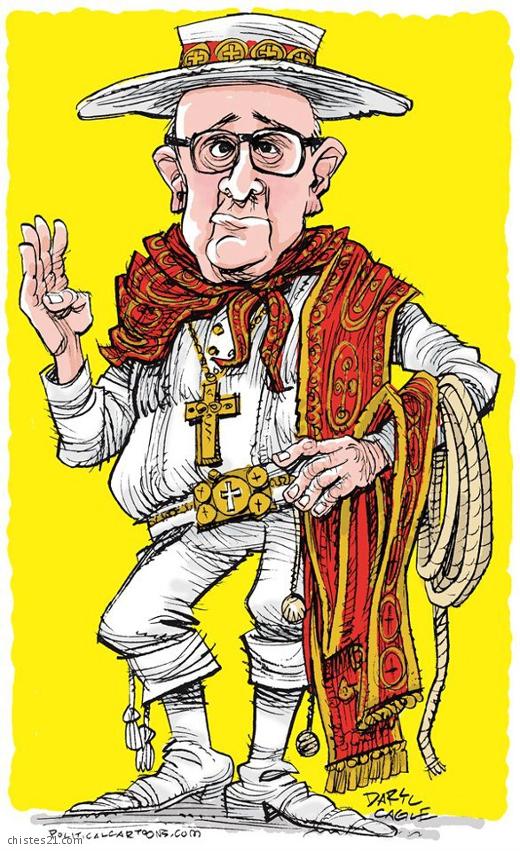 Francisco dibujado por Daryl Cagle