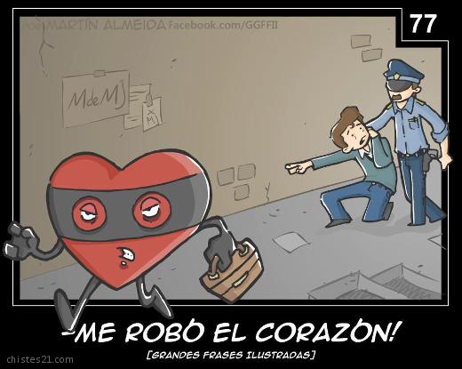 Me robo el corazón