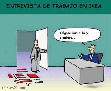 Entrevista de trabajo en IKEA